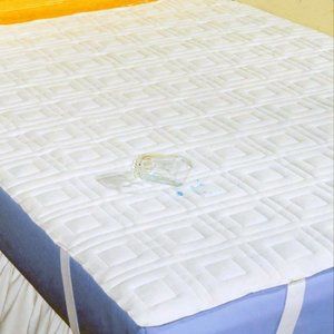 Hospital Bed Quilted Mattress Protector 36x80 Twin